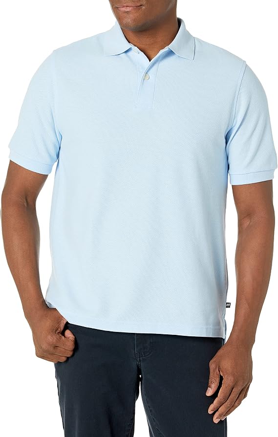 Lee Uniforms Mens Classic Fit Short Sleeve Polo Shirt