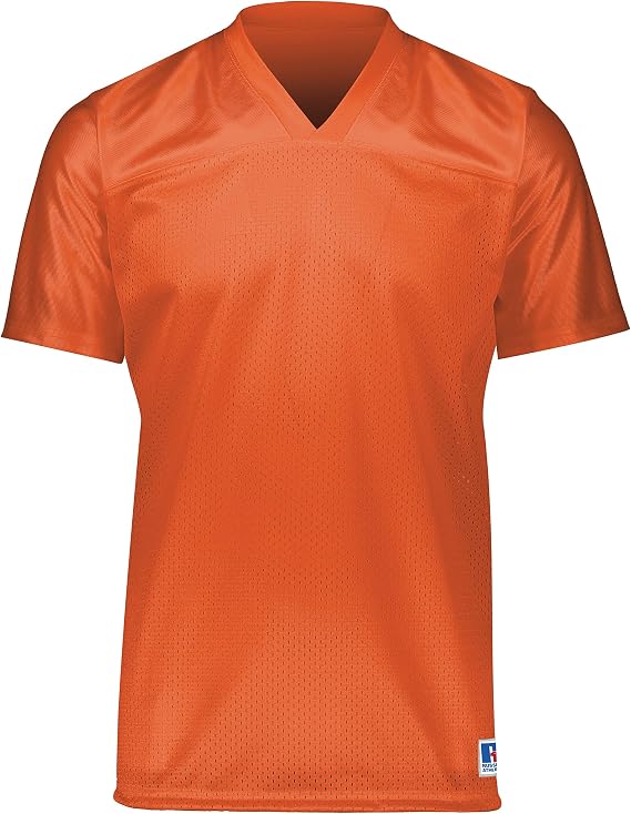 Russell Athletic Men's Mens Solid Flag Football Jersey Lightweight Football Jersey for Men, Ideal for Game Day and Training