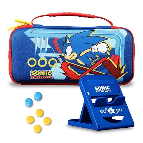 Sonic the Hedgehog - Nintendo Switch Case, Controller Grips, Hard Shell