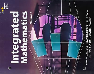 Interactive Student Edition Volume 1 consumable 2015 HMH Integrated Math 3 1st Edition
