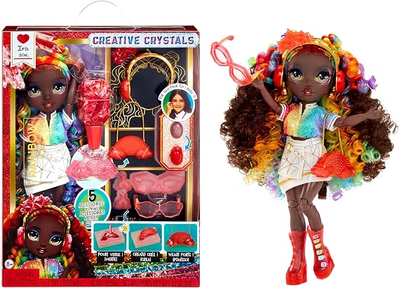 Rainbow Crystal Fashion Doll - Rainbow