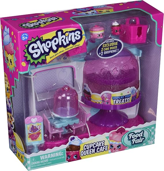 Shopkins Cupcake Queen Cafe Playset