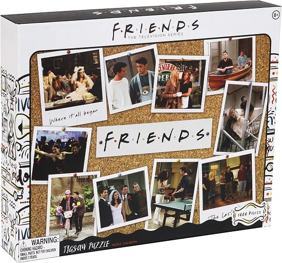 Friends TV Show Seasons Jigsaw Puzzle - 1000 Pieces - 30in x 24in