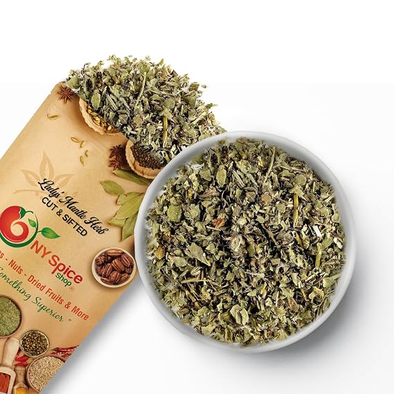 NY Spice Shop Ladys Mantle Herb Cut Sifted - 4 Ounce Alchemilla Vulgaris Loose Leaf Herbal Tea Herbal Infusion - Lady Mantle Dried Herb - Plant Based Herbal Blend for Natural Wellness Herb