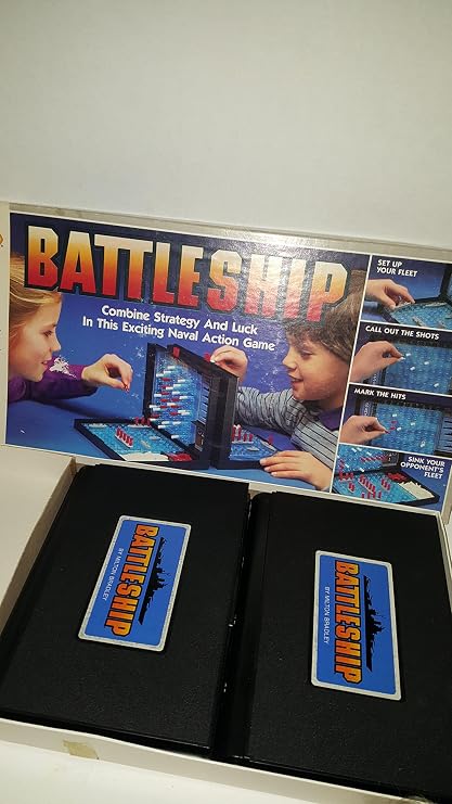 Battleship 1984 Edition Classic Sea Battle Game
