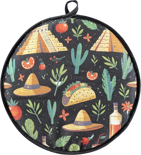 12 inch Tortilla Warmer Pouch Keeps Tortillas Warm for Picnic or Taco Night